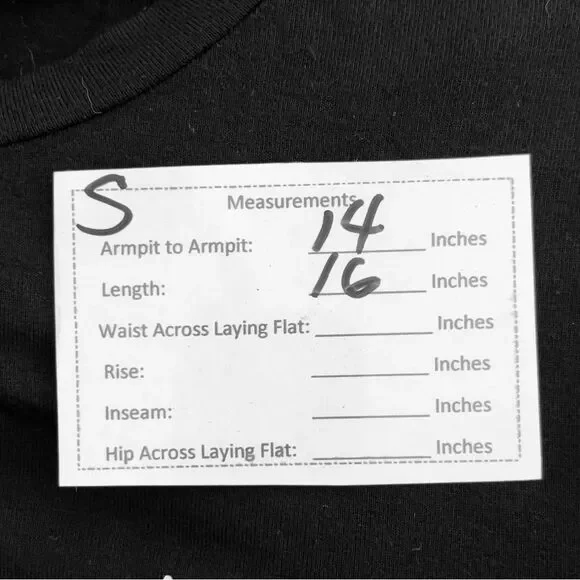 Windsor Black “Thank You, Next” Cropped Graphic Tee | Size Medium - Picture 7 of 7